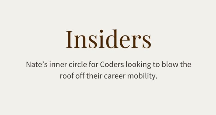 Insiders