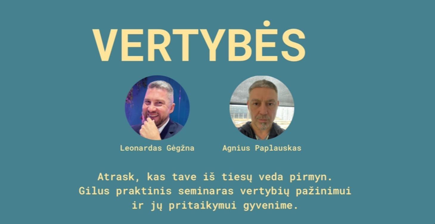 Vertybių išsigryninimo seminaras