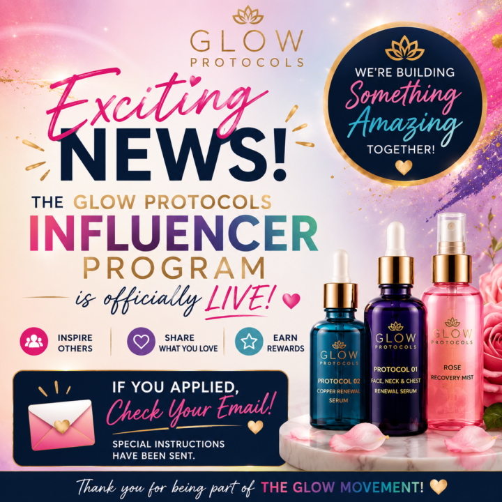 Glow Protocols Influencer Program is LIVE!