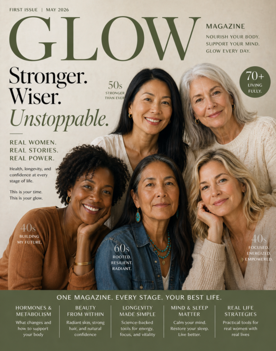 The First Issue of GLOW Magazine Is Here ✨