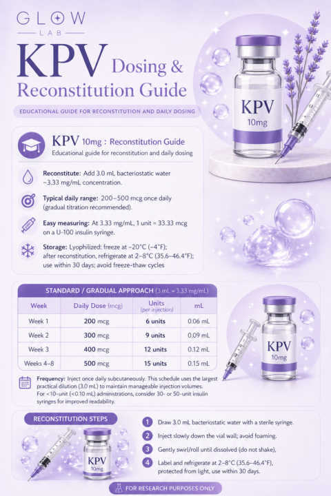 KPV Dosing guide! 