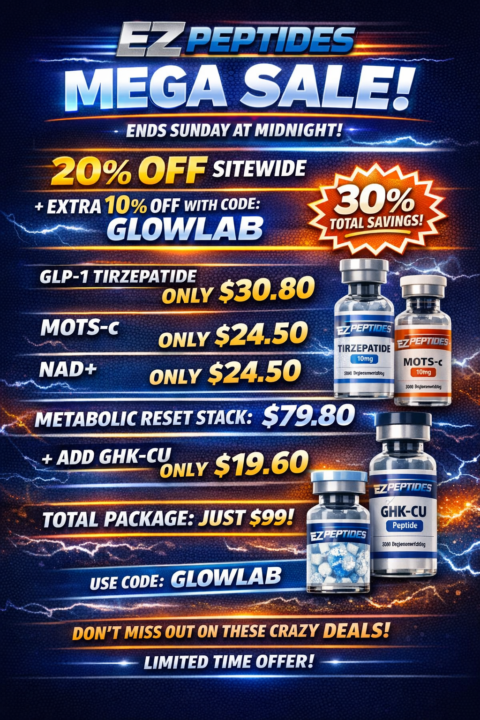 🚨 🚨EZ PEPTIDES WEEKEND SALE ALERT 🚨