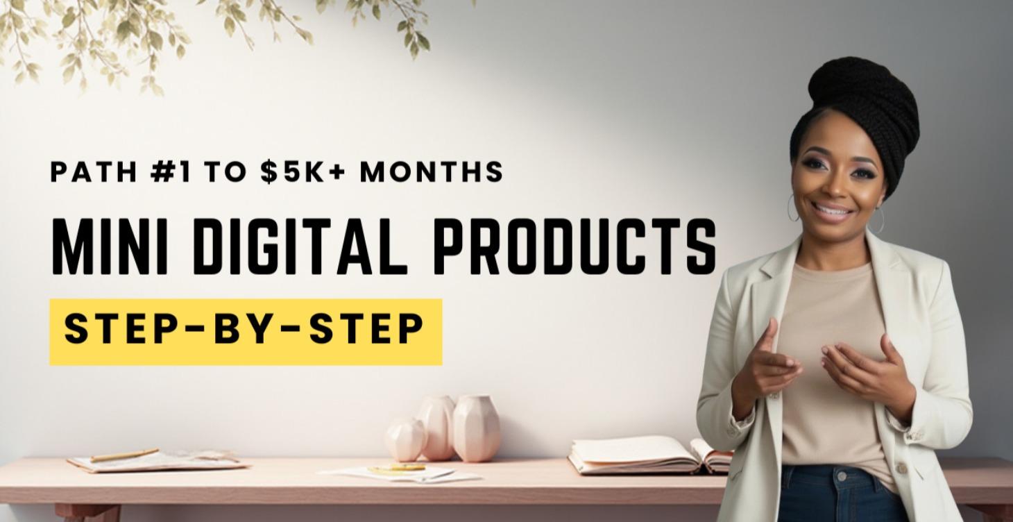 Mini Digital Product Lab | Path #1 to $5K+