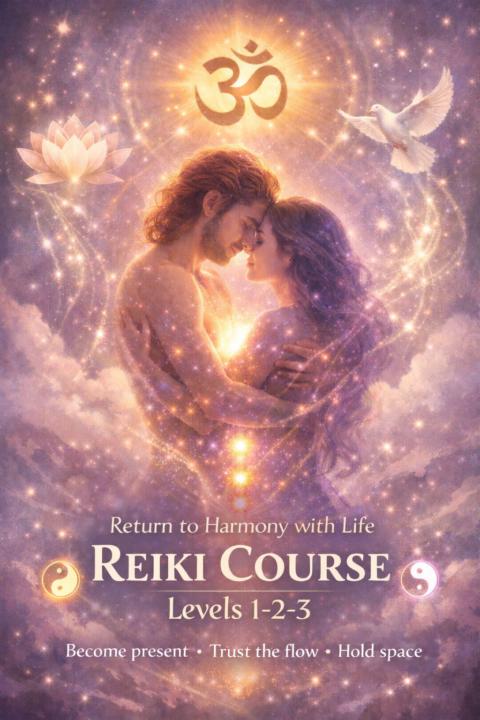 Reiki 1-2-3 course release !!!