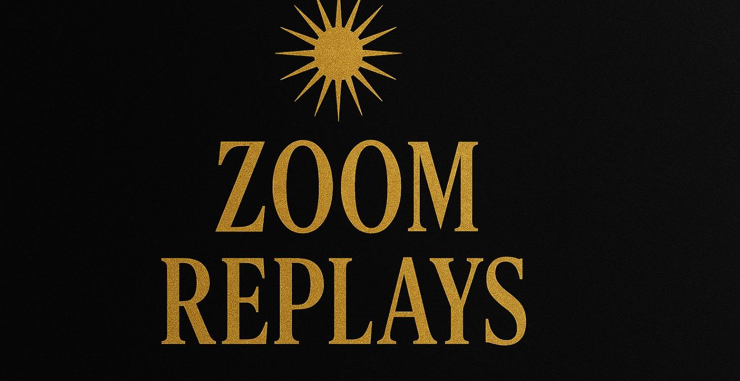 Zoom Replays