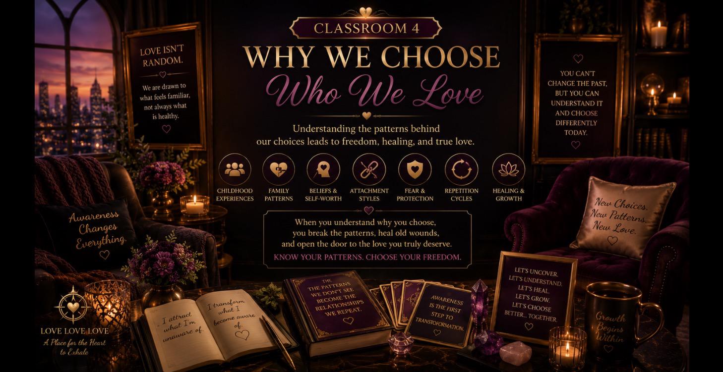 🎭✨🎭 WHY WE CHOOSE WHO WE LOVE ❣️