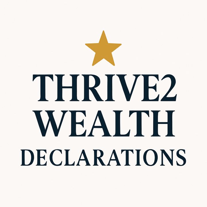 🌟 THRIVE2WEALTH DECLARATIONS