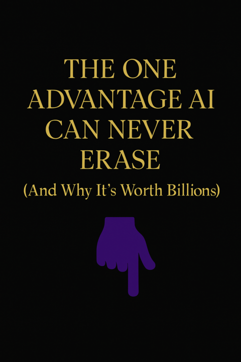 The One Advantage AI Can Never Erase (And Why It’s Worth Billions)