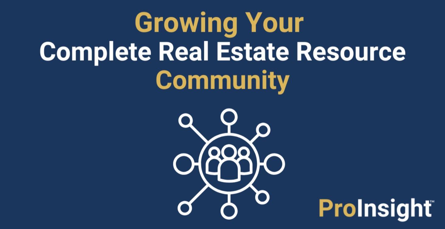 Growing Your Complete RE Resource Community