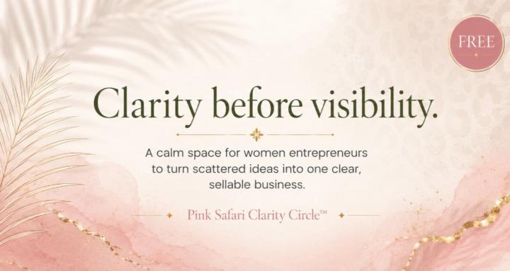 Pink Safari Clarity Circle™