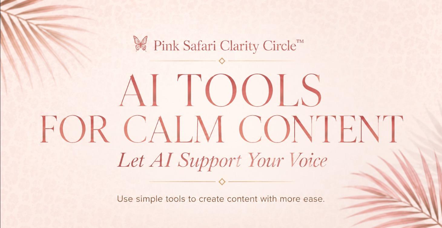 Module 07: AI Tools for Calm Content