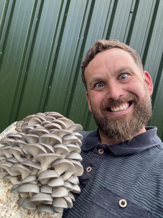 I’m Robin, The Mushroom Emporium, Peak District- England. 