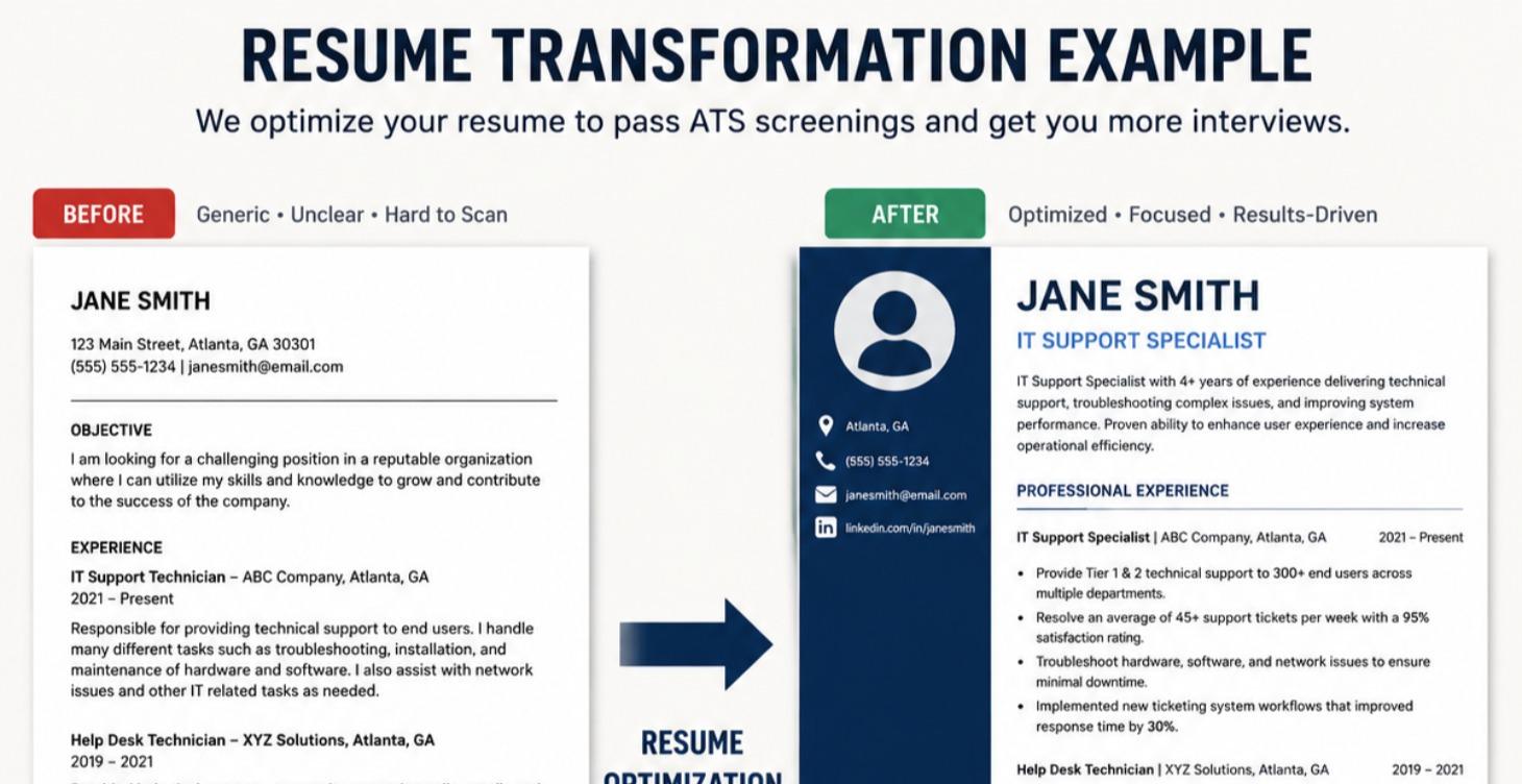 Resume Help Session