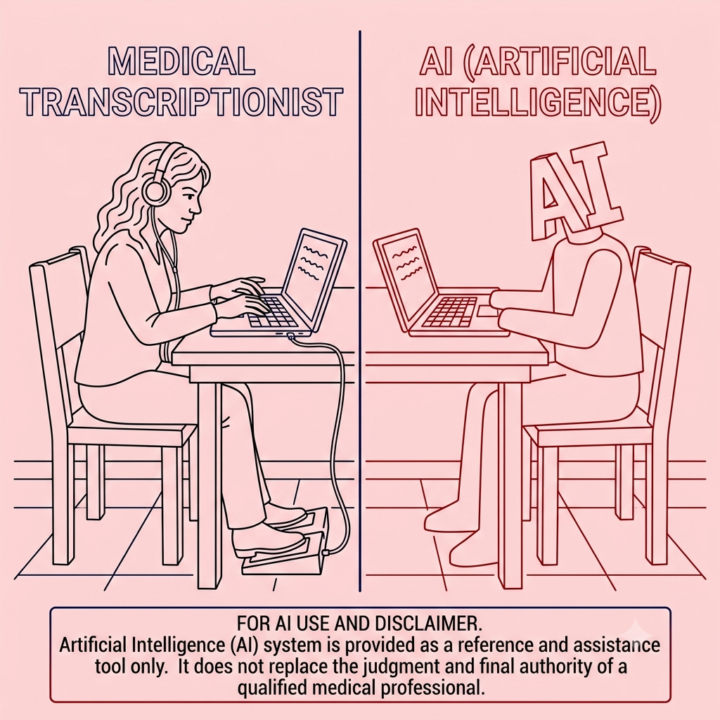 Can AI Be Trusted as Your Medical Transcriptionist