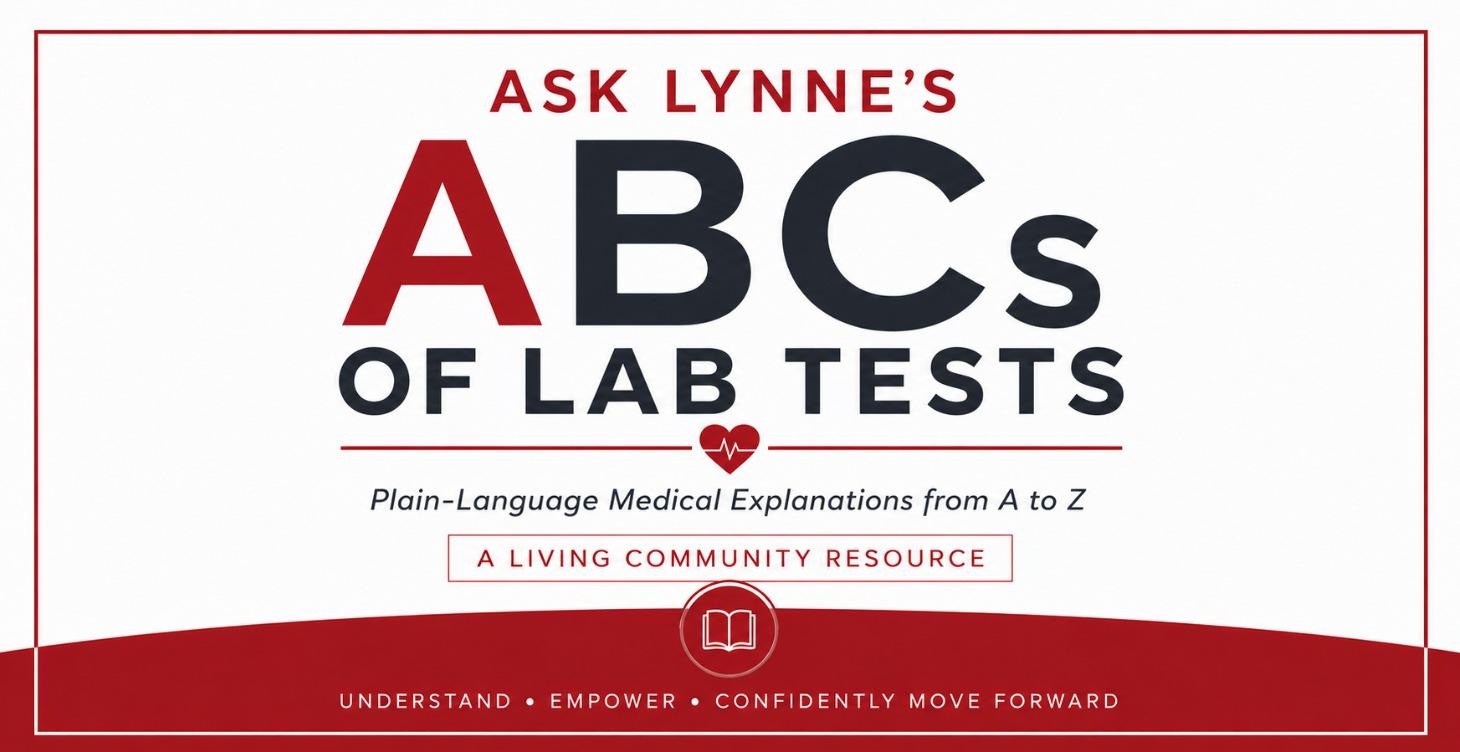 Ask Lynne's ABCs of Lab Tests