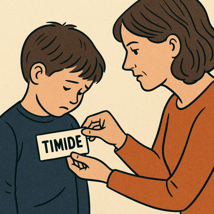 étiquetage et effet sur les enfants