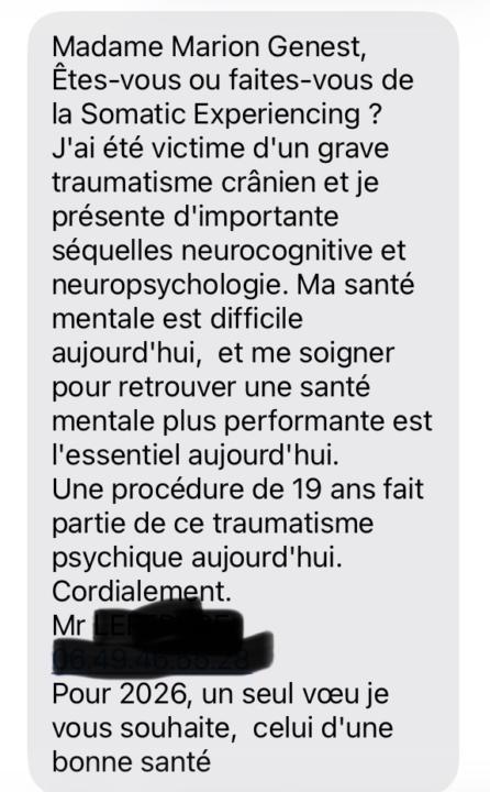 Situation réelle récente 