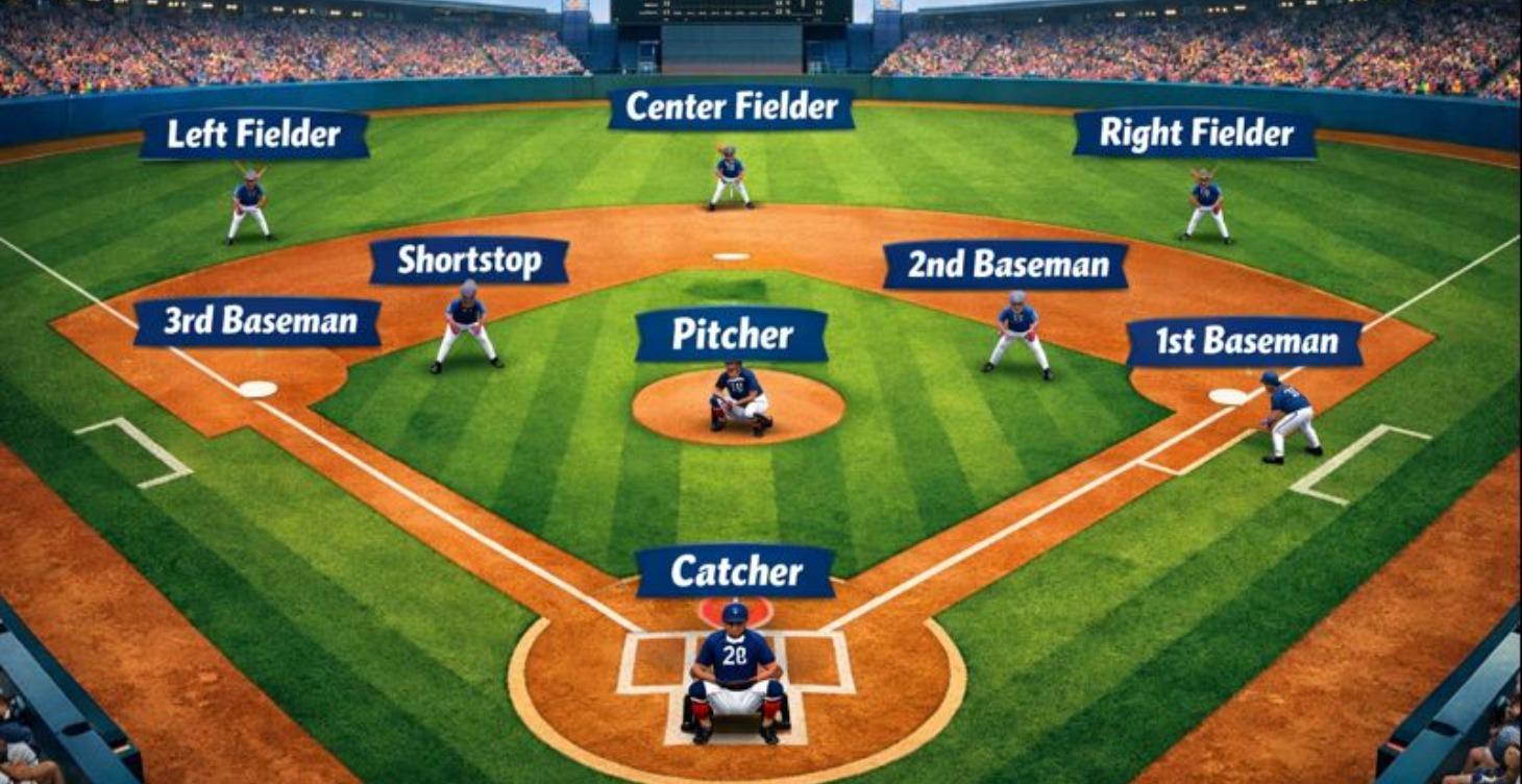📘 LESSON 3: The Baseball Field & Positions