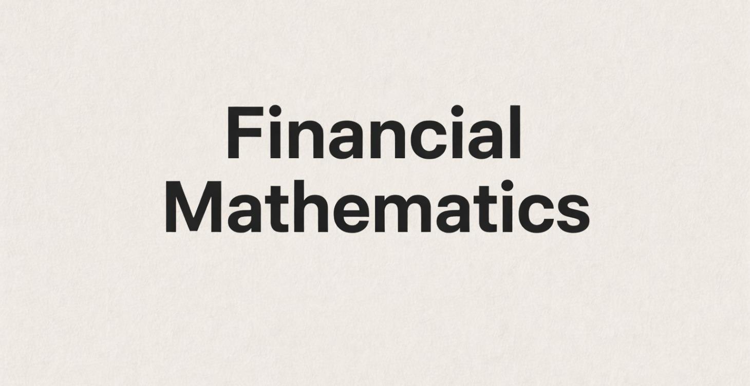 Financial Mathematics