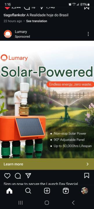 Solar powered gadgets 