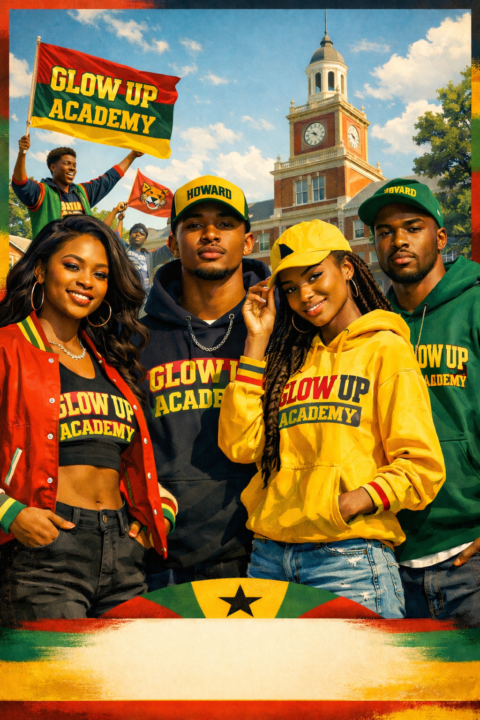HBCU students celebrating black excellence 