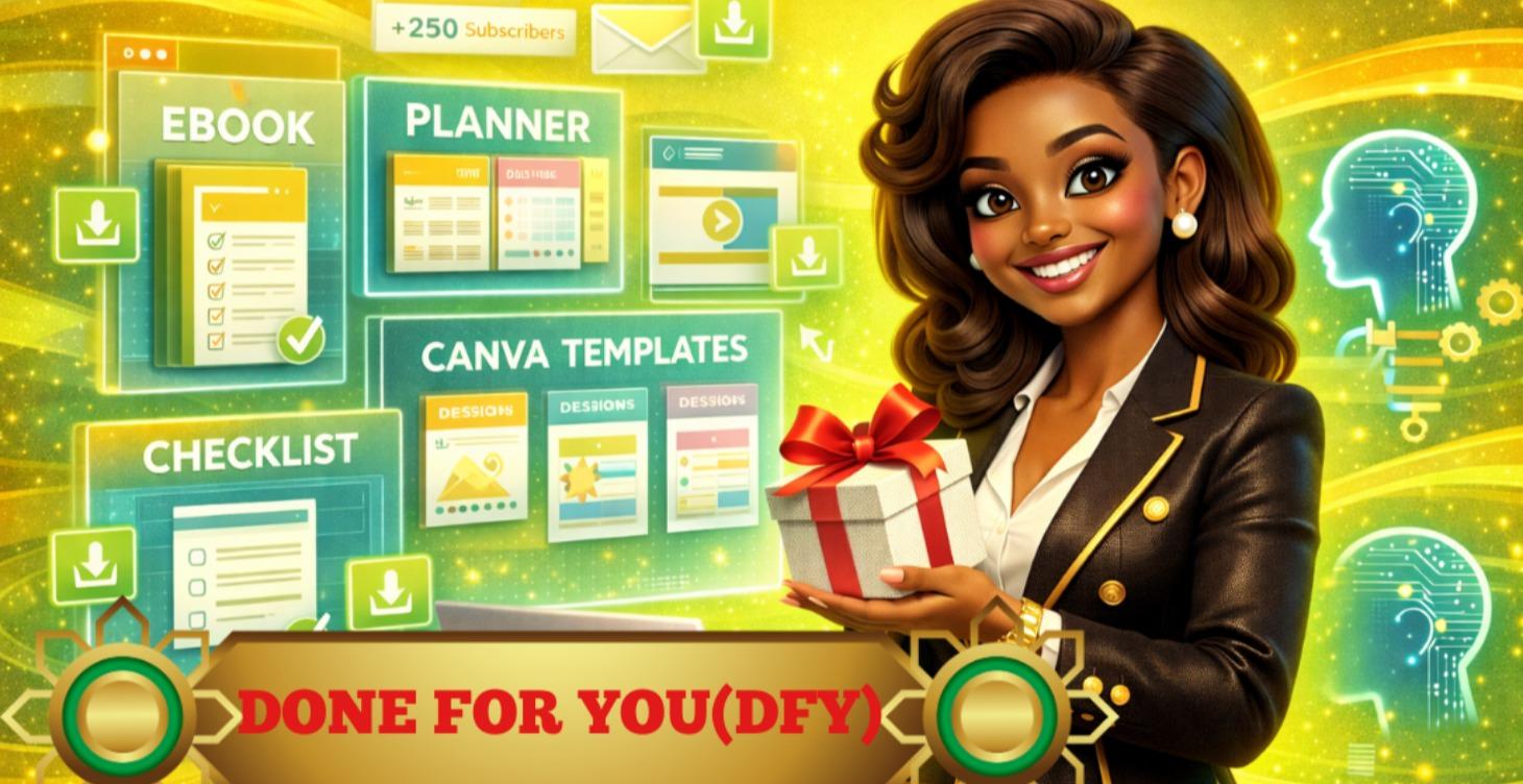 DONE FOR YOU (DFY) Digital Products