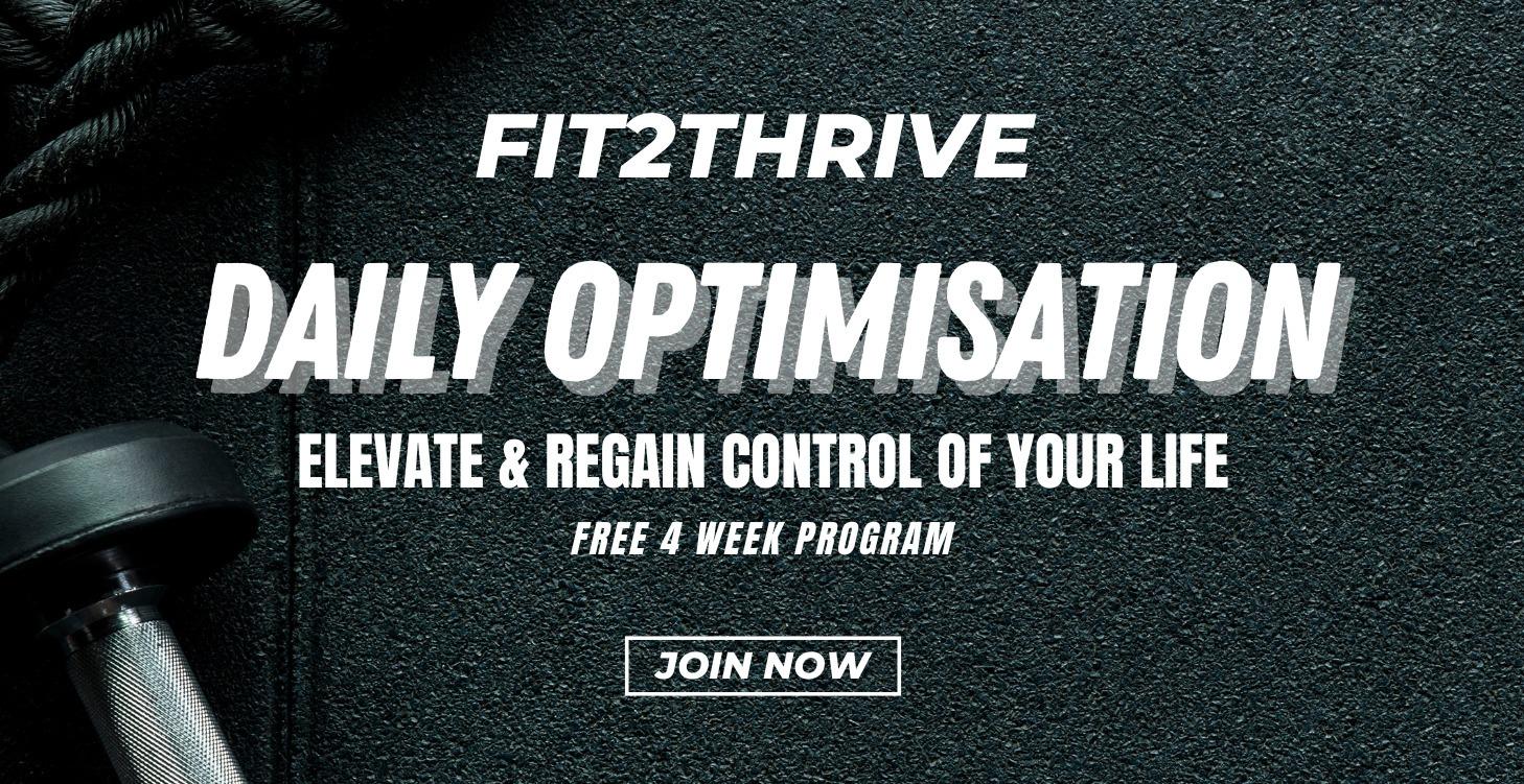 FREE DAILY OPTIMISATION PROGRAM