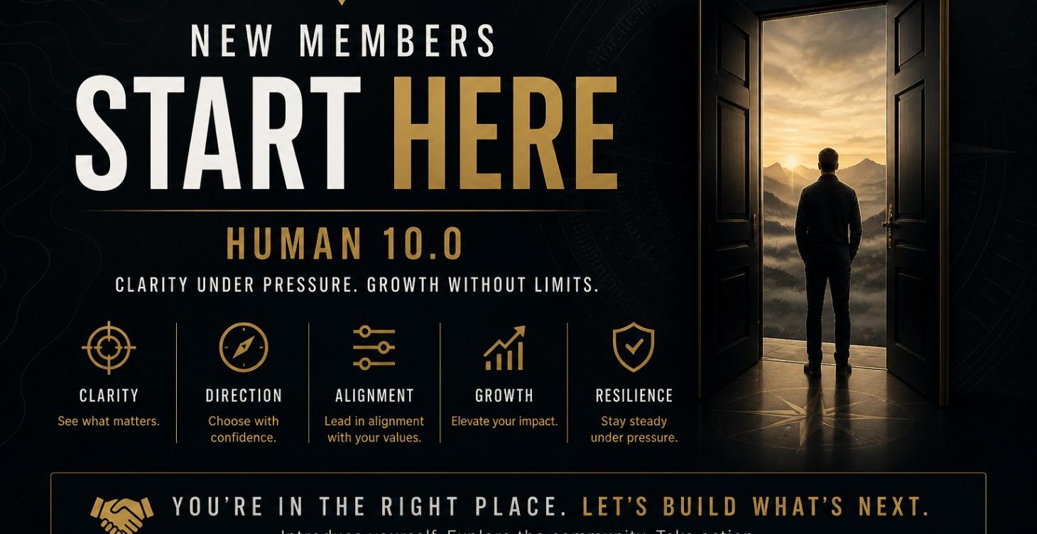 NEW MEMBERS - Start Here