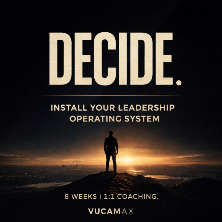 Future Decided: Install Your Leadership Operating System