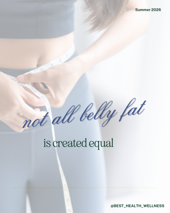 The 2 types of fat- one is more dangerous than the other...
