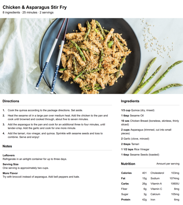 25 High Protein Dinners