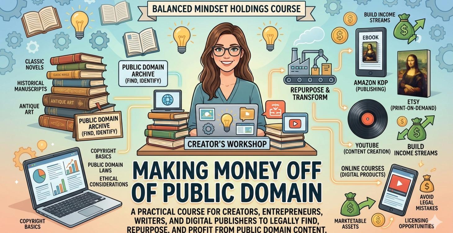 Making Money Off of Public Domain.