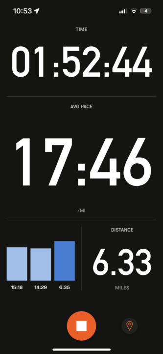 Morning run / Day 2 
