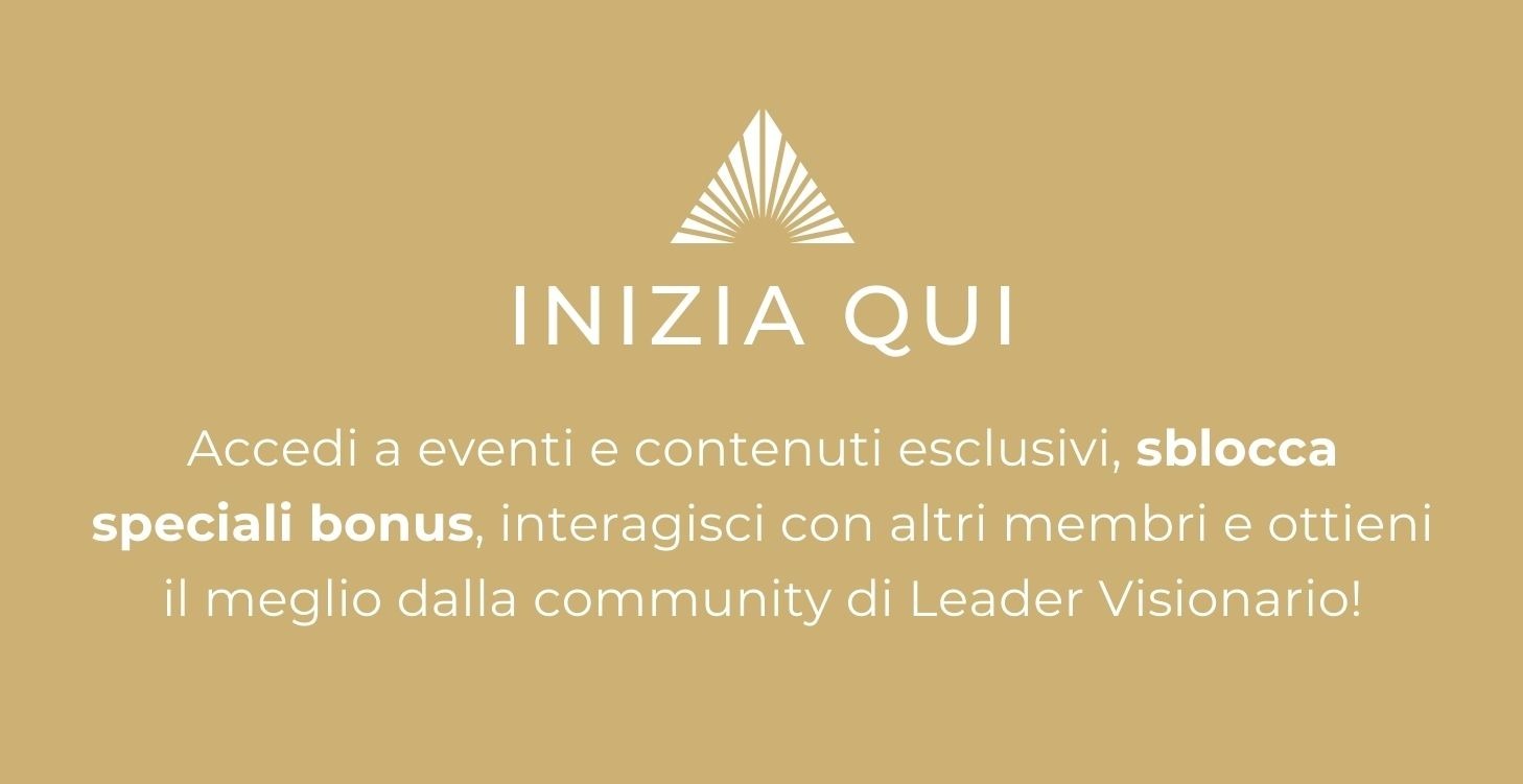 Benvenuto! Inizia Qui