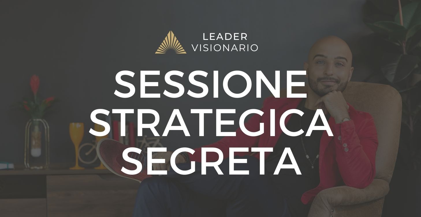 🎁 BONUS DI BENVENUTO: Sessione Strategica Segreta