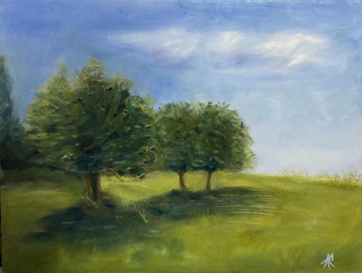 three trees