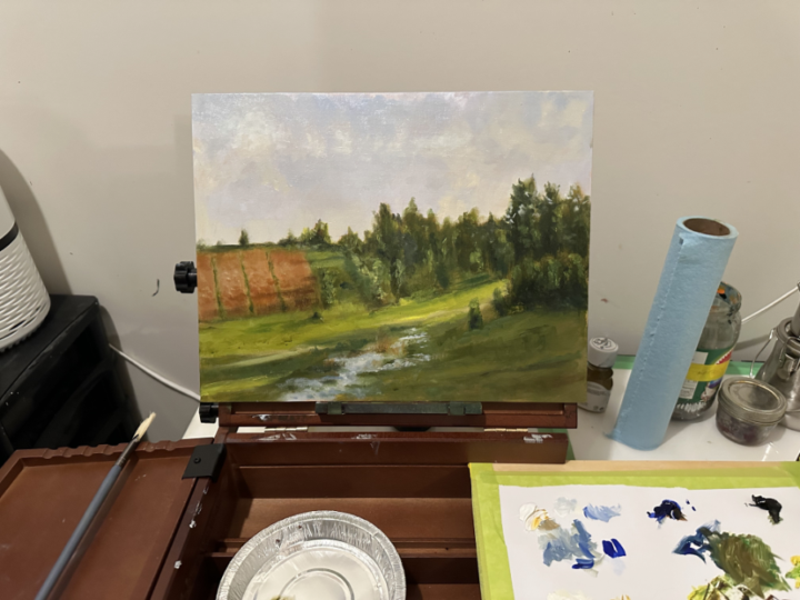 Some smaller paintings