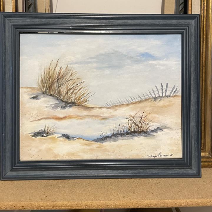 Windy beach