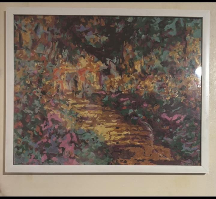 Completion of another version of Pathway to Monet’s Garden at Giverny 