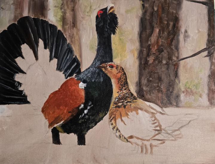 Started my second oil painting 