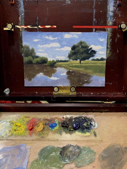 Tonight’s landscape study 