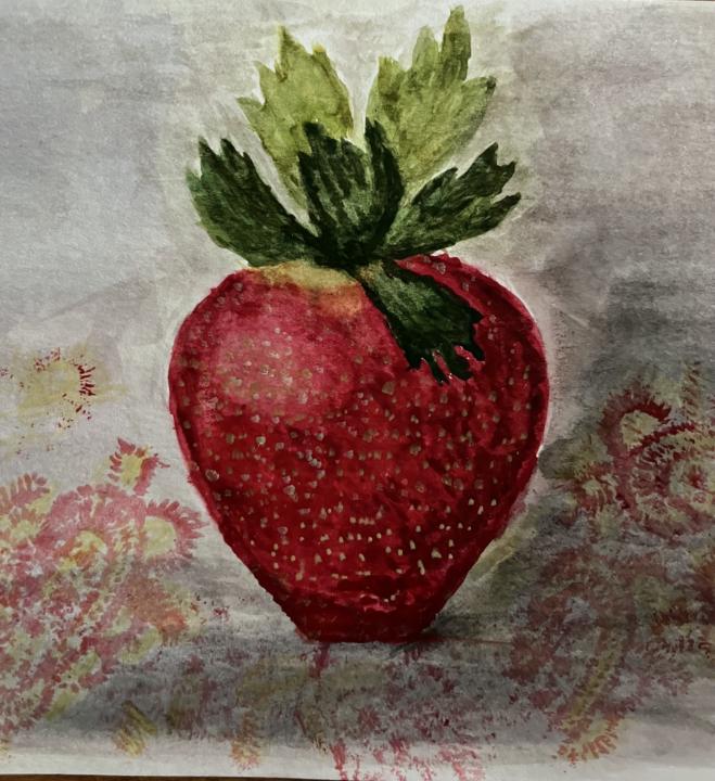 My first study with watercolors 