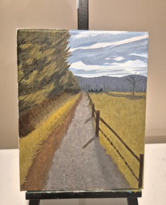 Took y'alls advice to better this painting. What do you think?