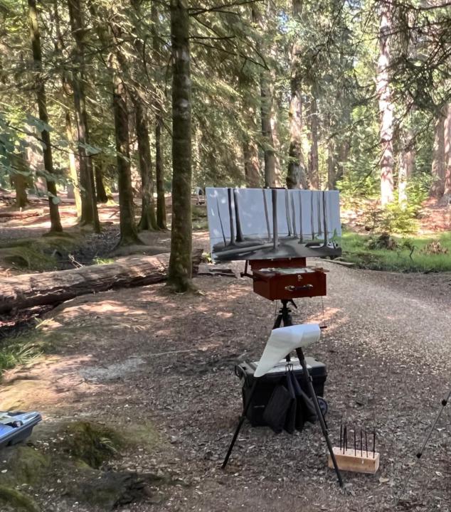 I Love Painting Live In The Forest