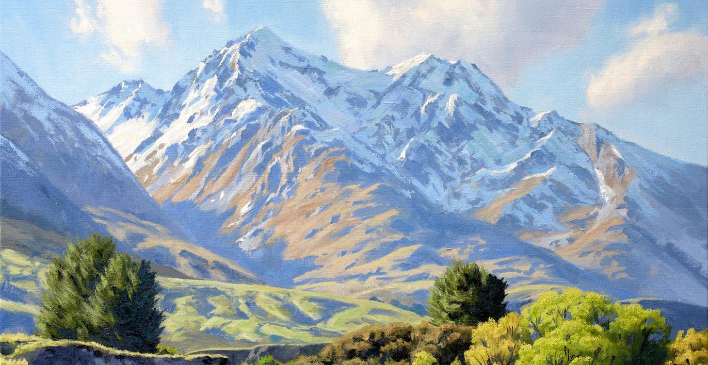 Paint MOUNTAINS & Create Depth