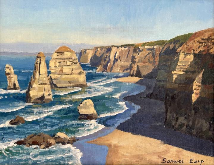 How to Paint a Coastal Scene in Oils - New Blog Post