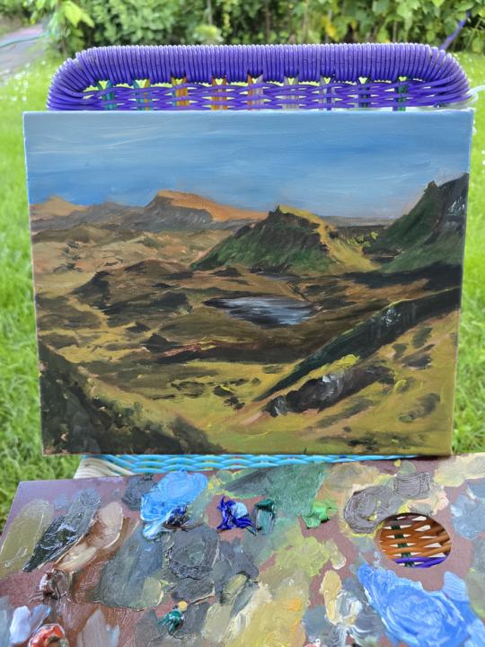 First time trying oil paints