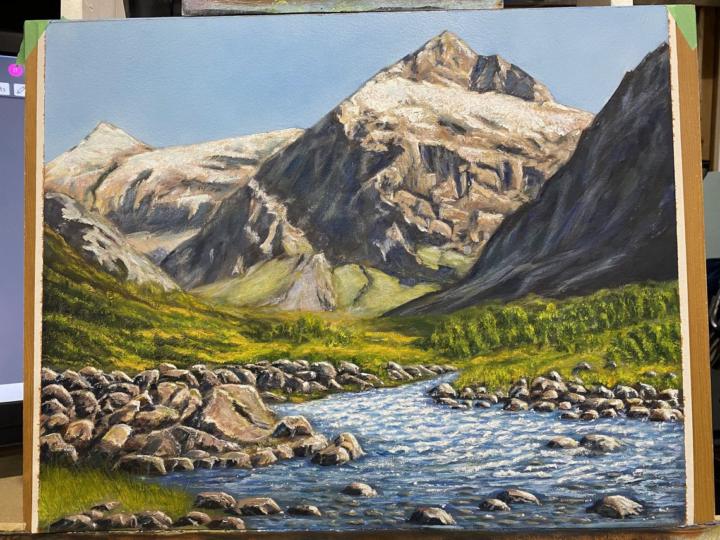 My rendition of Mt. Talbot