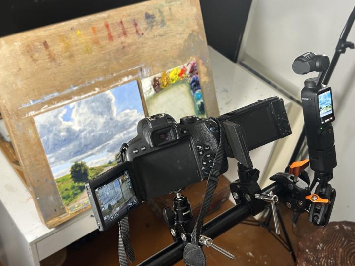 We Are Live in a Few Minutes - Learn to Paint Clouds