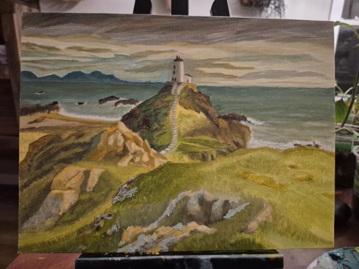 Been under the weather and finally finished this piece. What do y'all think?